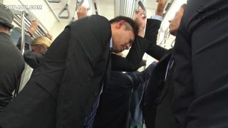 Reducing Mosaic DRPT-063 疲れたおじさんリーマンが大好きでわざと満員電車に乗り込み中年精子を搾り取るノーパン痴女女子○生 天馬ゆい-4