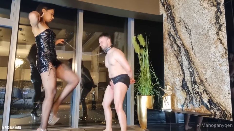 Femdom Porn MahoganyQen – Born To Be Bad – Cum Eating Ballbusting Foot Fetish