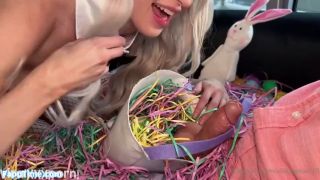 Allie Dawson Alliedawson19 stars in Naughty Easter Bunny Fuck Video finally Blowjob-3