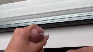 naomimoan 24-03-2020 Cumming in my hotel window for everyone outside to see - (Shemale porn)-7