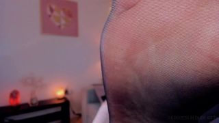 Goddess Blonde Kitty - Nylon Foot Fetish-6