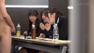 [SD] SDJS-316 SOD女子社員試験官9名が全裸男性1名へち○ぽの勃起からザ～汁射精を手厚いサポート付きでじっくり審査 新人AV男優CFNMハーレムオーディション-2