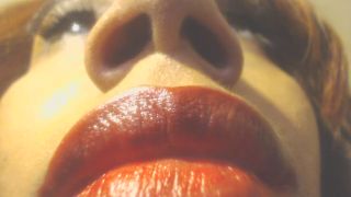 online adult clip 35 Fetish Clips And Beyond – Nose Flare And Red Lipstick, maid fetish on masturbation porn -0