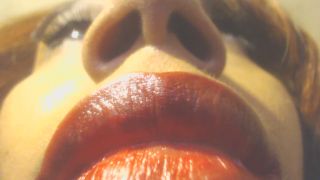 online adult clip 35 Fetish Clips And Beyond – Nose Flare And Red Lipstick, maid fetish on masturbation porn -9