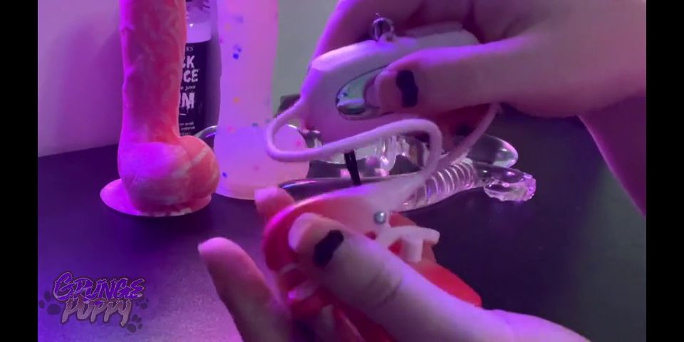 Big Boobs Cute Brunette Shows off Her Sex Toys