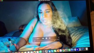 Anastasia Lux () Anastasialux - self shot vaping video wearing sexy fishnet stockings how cool is this 30-12-2017-9