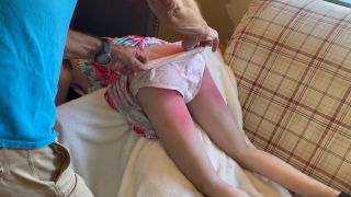 Naoko Gets Hand And Paddle Spanking.-3