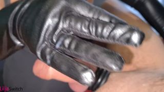 6210 Close Up Gloves Blowjob - Cum On Hard Nipple-9