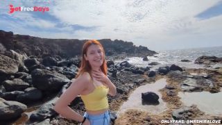 [GetFreeDays.com] POV Risky public blowjob, my readhead girlfriend sucks my dick on the beach DIA ITA Porn Leak February 2023-0