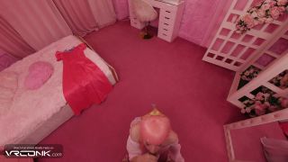 Virtual Reality VR Conk: Princess Bubblegum from Adventure Time Gives a Sloppy Blowjob in a Cosplay Parody | HD Porn-5