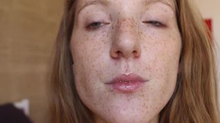 free porn clip 2 LittleRedheadLisa – Shhh Square lips | lip fetish | fetish porn femdom in boots-4