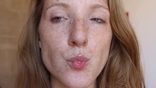 free porn clip 2 LittleRedheadLisa – Shhh Square lips | lip fetish | fetish porn femdom in boots-5