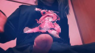 Crossdresser Masturbate Facial Cumshot Bukkake.-0