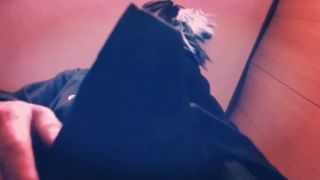 Crossdresser Masturbate Facial Cumshot Bukkake.-6