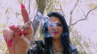 online video 19 satin femdom Young Goddess Kim - Forest Foot Slave, fetish on feet porn-4