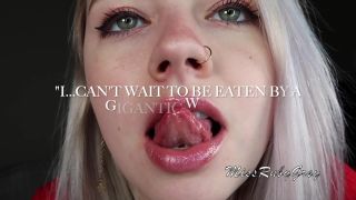 porn video 17 Giantess Mouth Tease - glossed lips - fetish porn femdom ballbusting-6