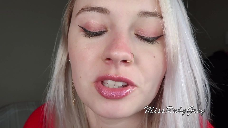 porn video 17 Giantess Mouth Tease - glossed lips - fetish porn femdom ballbusting