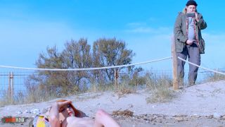 Redhead Anal Fucking And Squirting At The Beach-0