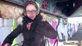 GERMAN_SC0UT - Skinny Milf Stella-Star Seduce To Fuck And Facial By Stranger - Amateur-1