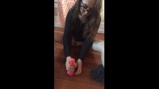 Saradoesscience - Footjob and Dildo Ride.MOV-3