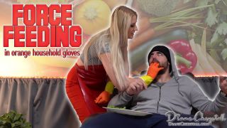 Diane Chrystall - Feeding you in orange rubber gloves - Diane chrystall-0