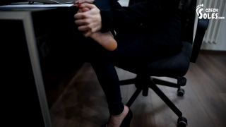 Bereau Office Girl'S Sexy Feet, POV (Office Foot Worship, High Heels, G-1