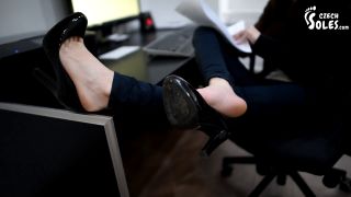 Bereau Office Girl'S Sexy Feet, POV (Office Foot Worship, High Heels, G-3