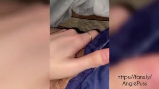Wet Pussy Sound ASMR fingering wet hairy pussy close up-8