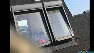 Big tits granny window  spy-4