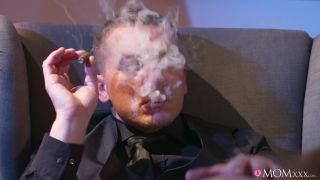 Sasha Zima - Mature blonde seduces in stockings (Handjob porn)-0