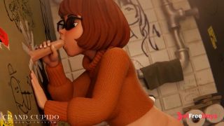 [GetFreeDays.com] Velma Gloryhole Bathroom blowjob cum Scooby Doo Grand Cupido Adult Video February 2023-7