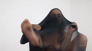 Venusss Fetish - Wrapped in a giant pantyhose - Nylonencasement-1