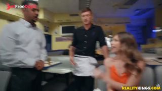 Big Cocked Waiter Fucks Anya Olsen In The Restaurants Toilet-0
