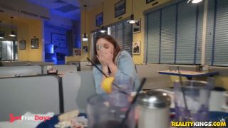 Big Cocked Waiter Fucks Anya Olsen In The Restaurants Toilet-5