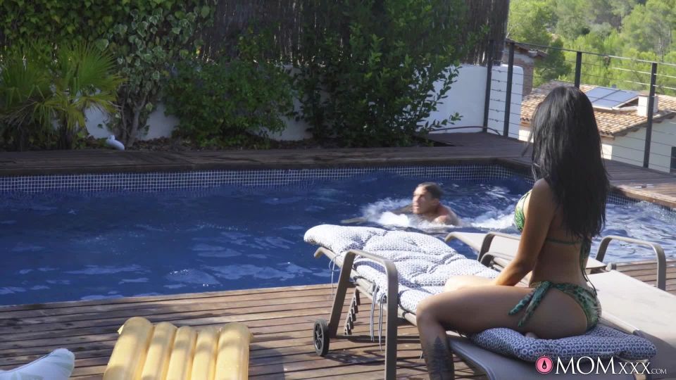 adult xxx video 31 Big booty Latina poolside fling - big fake tits - femdom porn bloody femdom