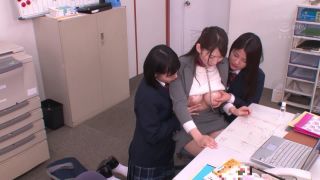 Katou Ayano, Mizutani Aoi, Nanami Yua, Takarada Monami, Aoi Yurika NHDTB-283 Female Teacher Who Is Blamed As A Teat Slave In W Compliments Of Lesbian Students - Japanese-8