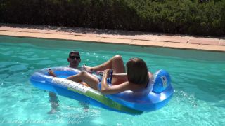 porn clip 4 pornbb fetish LadyAnnabelle666 - Swimming Cbt With My Pool Boy - UltraHD 2160p, ballbusting on fetish porn-6