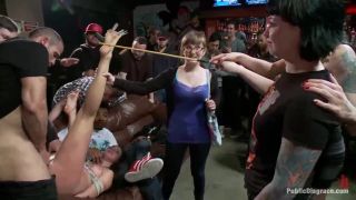 Karlo Karrera, Mia Gold - Smoking hot Brunette Humiliated and Fucked in Public (Amateur porn)-8