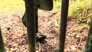 online video 35 Young Goddess Kim - Caged And Enslaved, cruel femdom on smoking -8