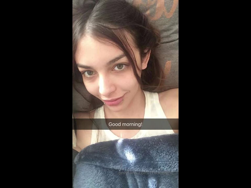 Chloe Night () February th snapchat video