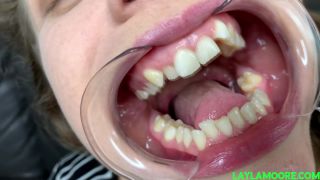 Take a Peek at Lunas Teeth femdom LaylasFuckingClips-5