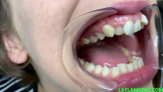 Take a Peek at Lunas Teeth femdom LaylasFuckingClips-7