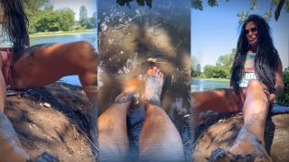 Mistress Raven FD - WORSHIP MY RIVER FEET - Goddess feet-7