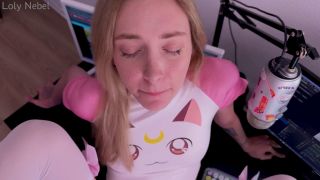 Loly Nebel - Stepsister Is Engaged In Webcam! I Fuck Her! Ultra HD/4K - Young teen-7