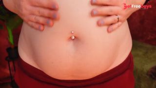 [GetFreeDays.com] Belly Button Fetish Video. MILFs tummy. Showing Navel Piercings. Soft Bloated Stomach. Sex Stream November 2022-2