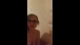 Cute wife with glasses. she loves anal fuck-8