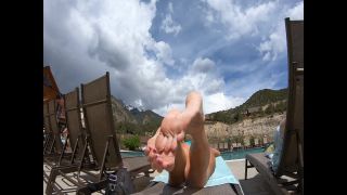 Mikayla Miles - Pool Feet....You are sitting behind me.-0