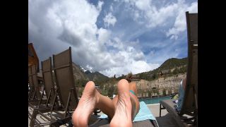 Mikayla Miles - Pool Feet....You are sitting behind me.-1