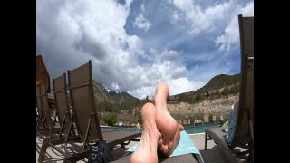 Mikayla Miles - Pool Feet....You are sitting behind me.-3