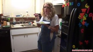 DiaperedonlineAmber Amber Diaper Overalls Cooking-5